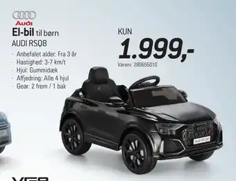 El-bil til børn audi rsq8