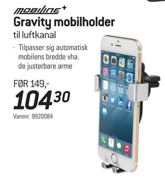 Thansen Gravity mobilholder tilbud