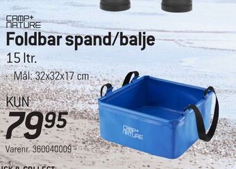Thansen Foldbar spand/balje tilbud