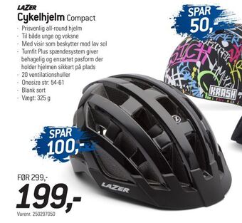 Thansen Cykelhjelm compact tilbud