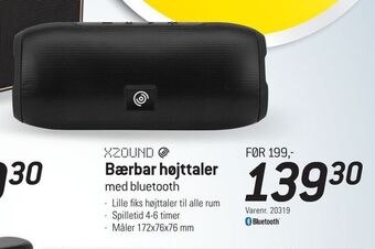 Thansen Bærbar højttaler tilbud