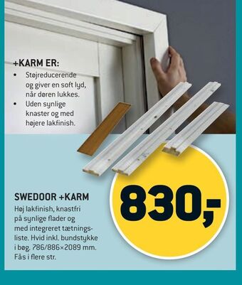 XL-BYG Swedoor +karm tilbud