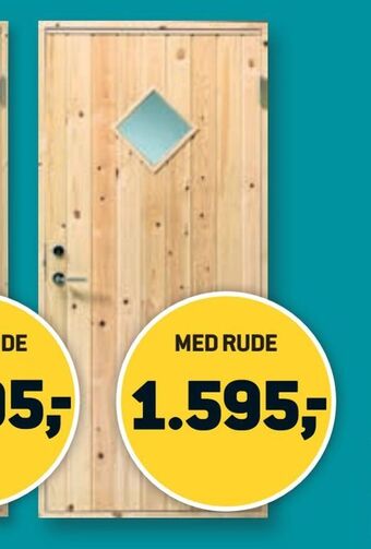 XL-BYG Swedoor udhusdør tilbud