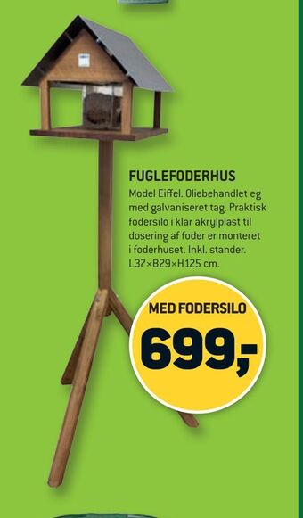 XL-BYG Fuglefoderhus tilbud