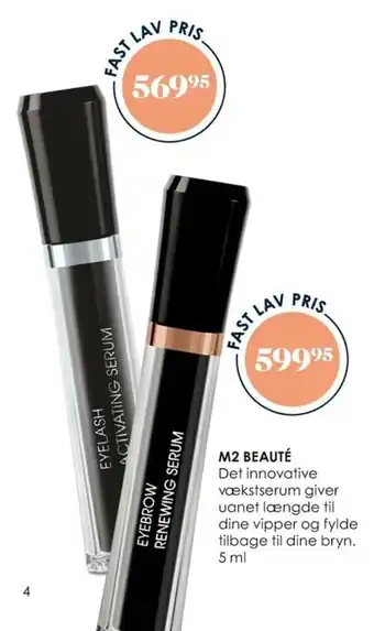 Matas M2 Beauté 5ml Eyebrow Renewing Serum tilbud