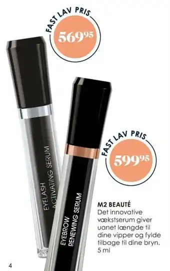 Matas M2 Beauté 5ml Eyelash Activating Serum tilbud