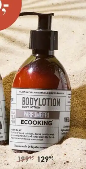 Matas Ecooking Body Lotion Parfumefri tilbud
