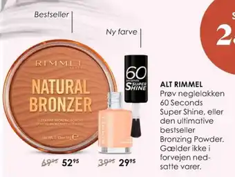 Matas Alt Rimmel Natural Bronzer 0.49 oz tilbud