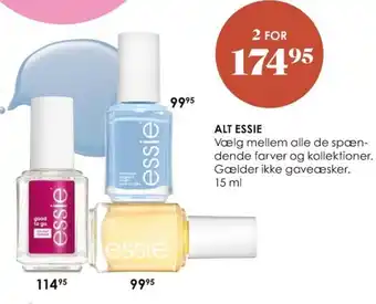 Matas Alt Essie 15 ml tilbud