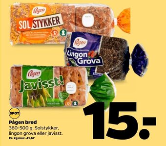 Netto Pågen Brød tilbud