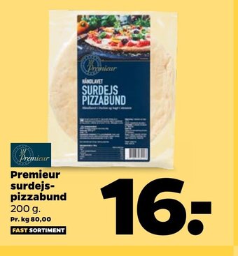 Netto Premieur Surdejs-Pizzabund tilbud