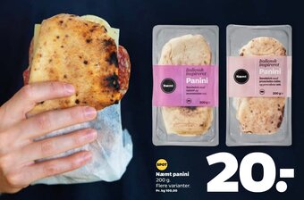 Netto Næmt Panini tilbud