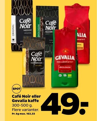 Netto Café Noir eller Gevalia Kaffe tilbud