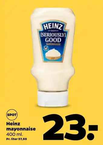 Netto Heinz Mayonnaiise tilbud