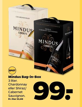 Netto Mindus Bag-in-Box tilbud