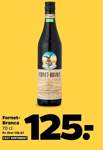 Netto Fernet-Branca tilbud