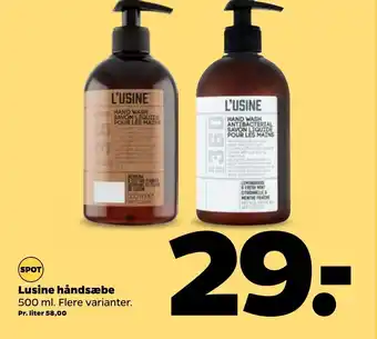 Netto Lusine Håndsæbe tilbud