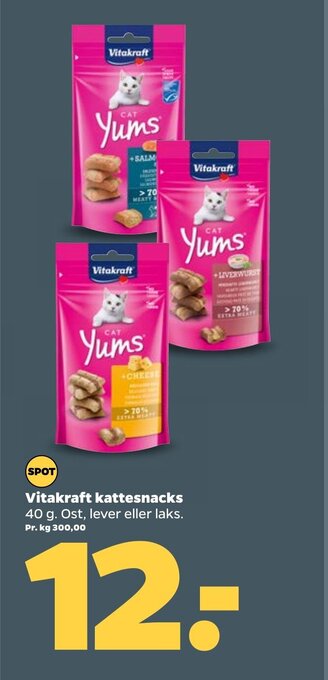 Netto Vitakraft Kattesnacks tilbud