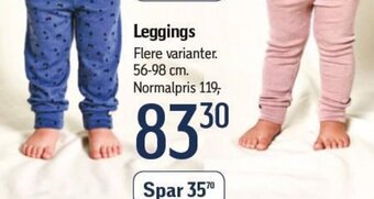 Føtex Leggings tilbud