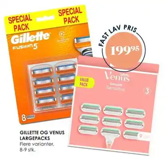 Matas Gillete Og Venus Largepacks tilbud
