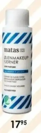 Matas Matas Øjenmakeup-Fjerner 125ml tilbud