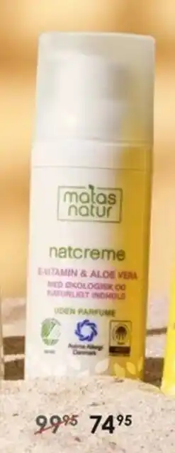 Matas Natur Natcreme