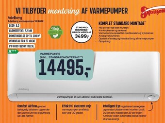 Skousen Adelberg varmepumpe tilbud
