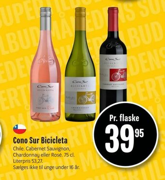 Min Købmand Cono Sur Bicicleta tilbud
