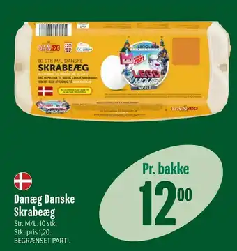 Min Købmand Danæg Danske Skrabeæg tilbud