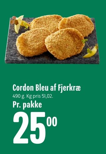 Min Købmand Cordon Bleu af Fjerkræ tilbud