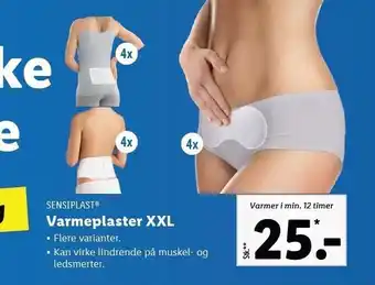 Varmeplaster xxl