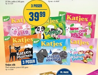 Otto Duborg Katjes slik tilbud