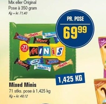 Otto Duborg Mixed minis tilbud