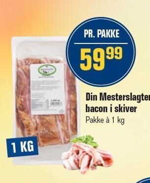 Otto Duborg Din mesterslagter bacon i skiver tilbud