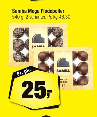Calle Samba mega flødeboller tilbud
