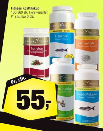 Calle Fitness kosttilskud tilbud