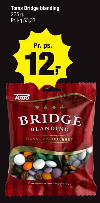 Calle Toms bridge blanding tilbud