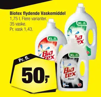 Calle Biotex flydende vaskemiddel tilbud