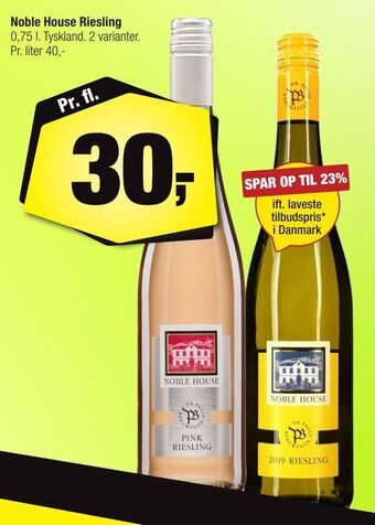Calle Noble house riesling tilbud
