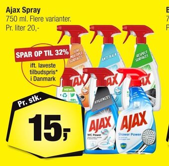 Calle Ajax spray tilbud