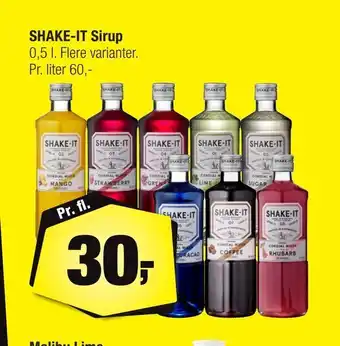 Calle Shake-it sirup tilbud