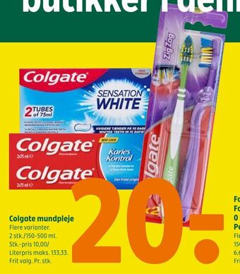 Coop 365 Colgate mundpleje tilbud
