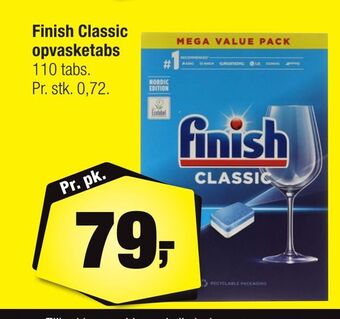 Calle Finish classic opvasketabs tilbud