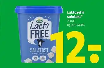 Laktosefri salatost