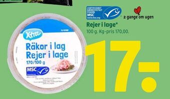 Coop 365 Rejer i lage tilbud
