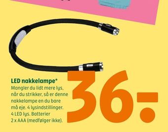 Coop 365 Led nakkelampe tilbud