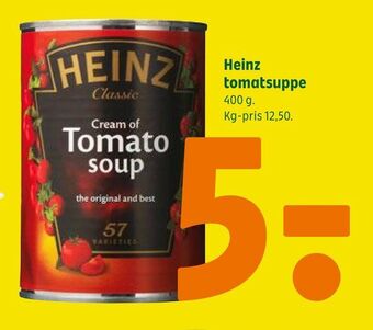 Coop 365 Heinz tomatsuppe tilbud