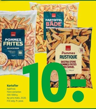 Coop 365 Kartofler tilbud