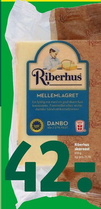 Coop 365 Riberhus skæreost tilbud