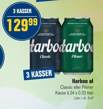 Otto Duborg Harboe øl tilbud
